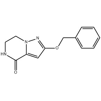 2-(Benzyloxy)-6,7-dihydropyrazolo[1,5-a]pyrazin-4(5H)-un Rhif CAS:1520086-60-5