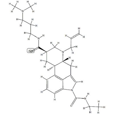 Cabergoline Impurity B Rhif CAS: 166533-36-4